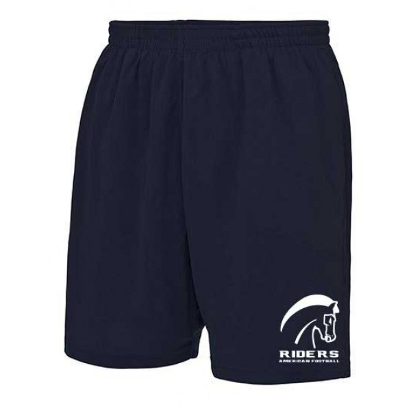 Schiefbahn Riders - Cool Shorts - Pferd  Weiss